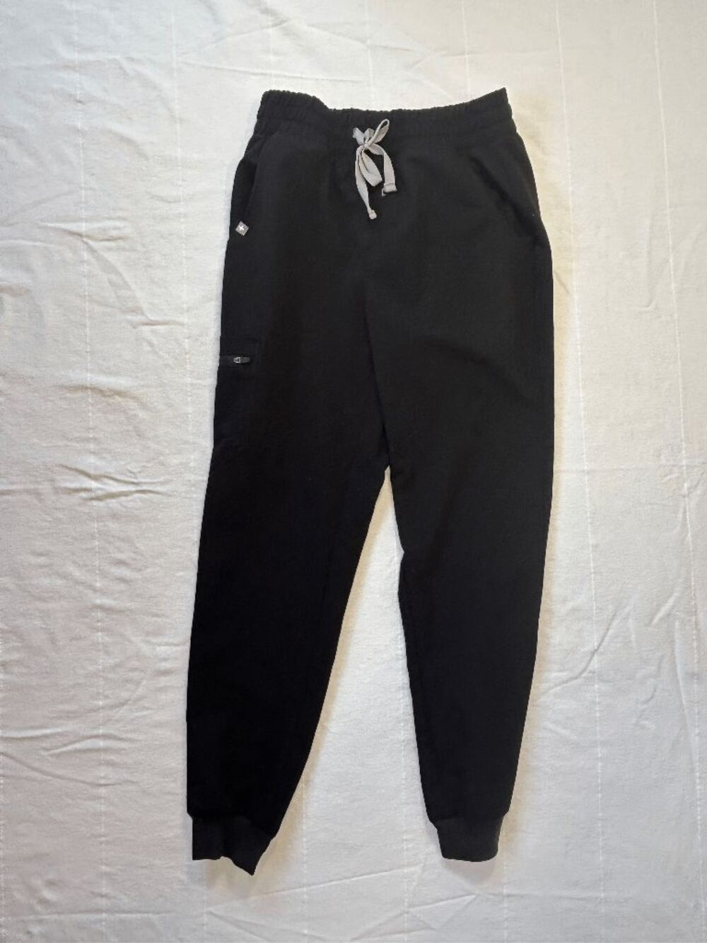 Figs Technical Collection Black Scrub Set Size Small Drawstring Joggers Pockets - Picture 8 of 8
